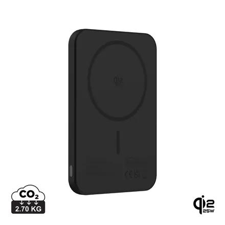 Urban Vitamin Pomona 5000mAh Qi2.2 25W magnetic powerbank - XD Connects promotional product, branded with your logo
