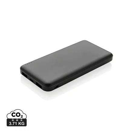 High Density 10.000 mAh Pocket Powerbank - XD Connects promotional product, branded with your logo