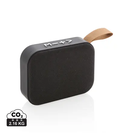 Fabric trend speaker - XD Connects promotional product, branded with your logo