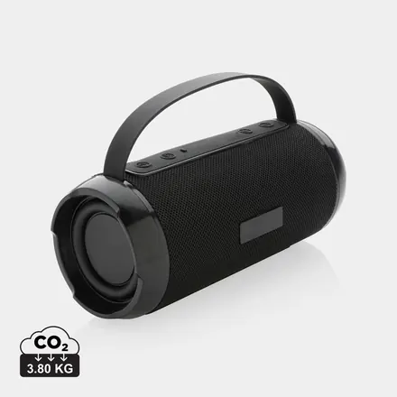 RCS recycled plastic Soundboom waterproof 6W speaker - XD Connects promotional product, branded with your logo