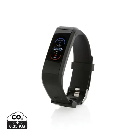 RCS recycled TPU Sense Fit with heart rate monitor - XD Connects promotional product, branded with your logo