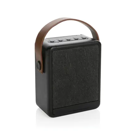 Skywave RCS recycled plastic solar speaker 12W - XD Connects promotional product, branded with your logo