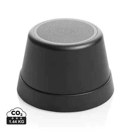 Nivio RCS recycled aluminum magnetic 5W Speaker - branded promotional product