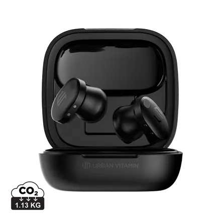 Lakewood RCS recycled and repairable wireless earbuds - branded promotional product