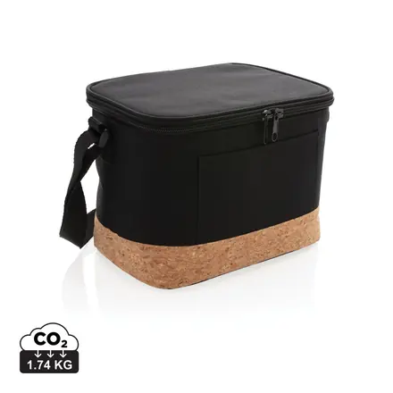 Two tone cooler bag with cork detail - XD Connects promotional product, branded with your logo