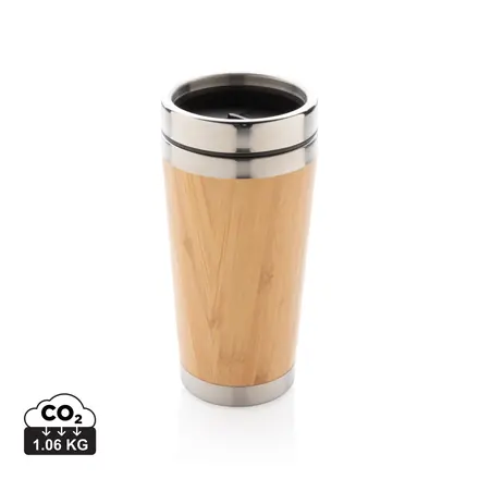 Bamboo tumbler - XD Connects promotional product, branded with your logo