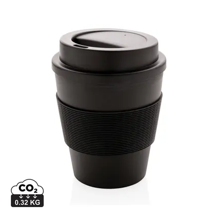 Reusable Coffee cup with screw lid 350ml - XD Connects promotional product, branded with your logo