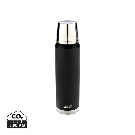 Swiss Peak Elite 1L copper vacuum flask - XD Connects promotional product, branded with your logo