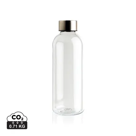 Leakproof water bottle with metallic lid - branded promotional product