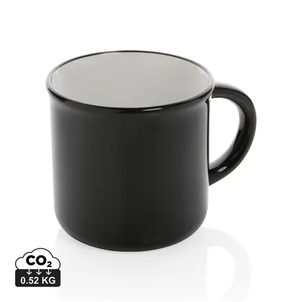 Vintage ceramic mug 280ml - XD Connects promotional product, branded with your logo
