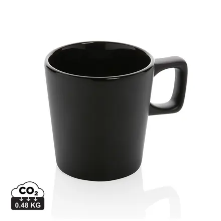 Ceramic modern coffee mug 300ml - XD Connects promotional product, branded with your logo