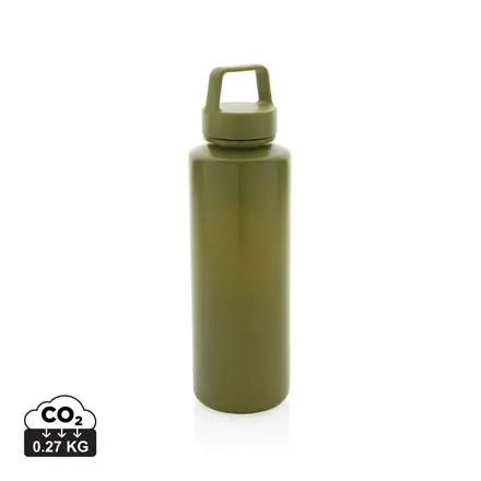 RCS certified recycled PP water bottle with handle - XD Connects promotional product, branded with your logo