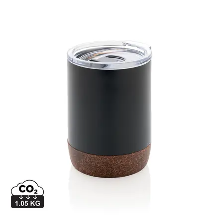 RCS Re-steel cork small vacuum coffee mug - XD Connects promotional product, branded with your logo