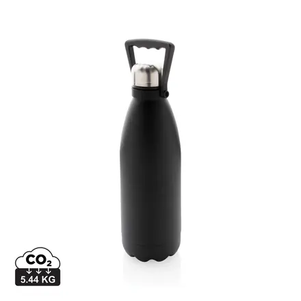 RCS Recycled stainless steel large vacuum bottle 1.5L - XD Connects promotional product, branded with your logo