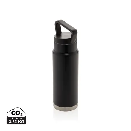 Leakproof vacuum on-the-go bottle with handle - XD Connects promotional product, branded with your logo