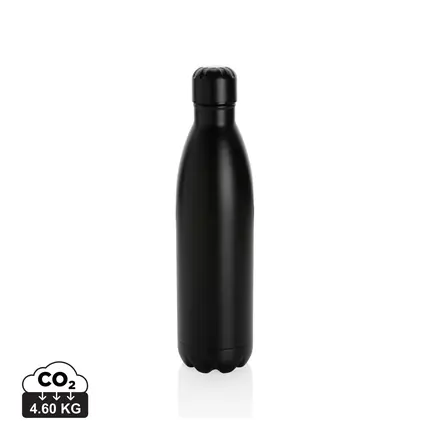 Solid colour vacuum stainless steel bottle 750ml - branded promotional product