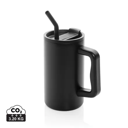 Cube RCS certified recycled steel mug 800ml - XD Connects promotional product, branded with your logo