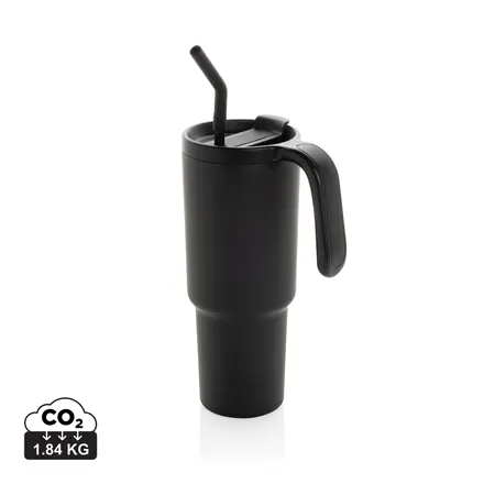 Graphic 360 RCS certified recycled steel tumbler 900ml - XD Connects promotional product, branded with your logo