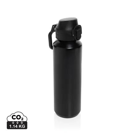 Via RCS Re-steel lockable sport bottle 600ML - XD Connects promotional product, branded with your logo