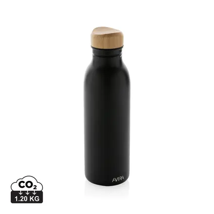 Avira Alcor RCS Re-steel single wall water bottle 600 ML - XD Connects promotional product, branded with your logo
