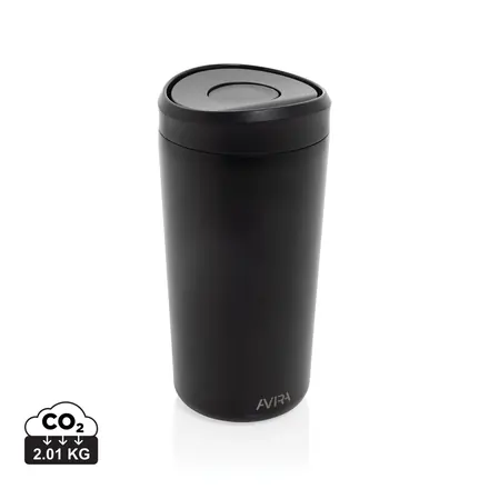 Avira Alix RCS re-steel click tumbler 400ML - XD Connects promotional product, branded with your logo