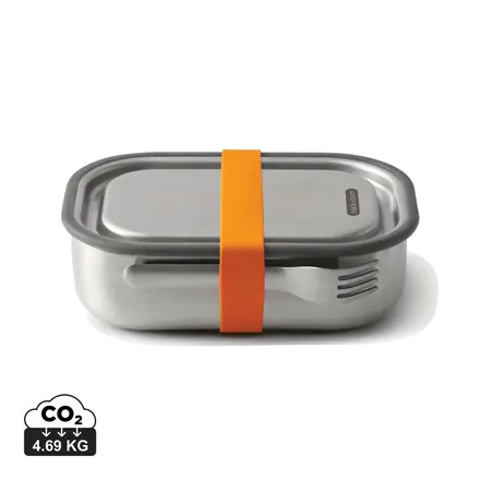 Black+Blum Stainless Steel Lunch Box - XD Connects promotional product, branded with your logo