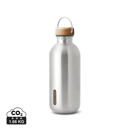 Black+Blum Steel Water Bottle 600ml - XD Connects promotional product, branded with your logo
