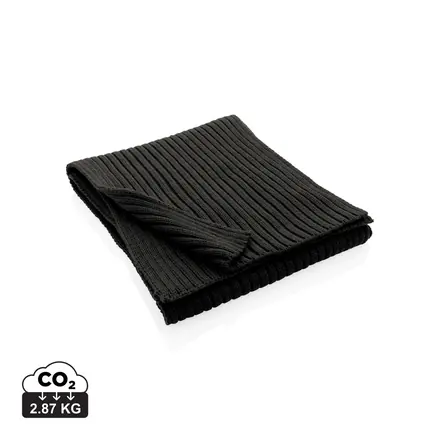 Impact AWARE™ Polylana® knitted scarf 180 x 25cm - XD Connects promotional product, branded with your logo