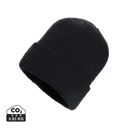 Pryor AWARE™ Polylana® beanie with cuff - XD Connects promotional product, branded with your logo