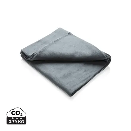 Fleece blanket in pouch - XD Connects promotional product, branded with your logo