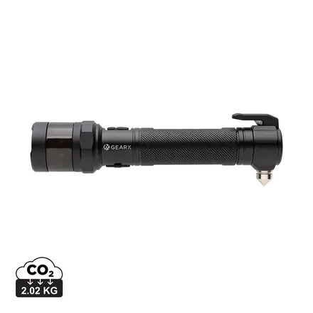 Gear X RCS recycled aluminium high performance car torch - XD Connects promotional product, branded with your logo