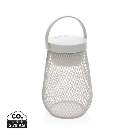 Aurora RCS recycled plastic USB re-chargeable table lamp - XD Connects promotional product, branded with your logo