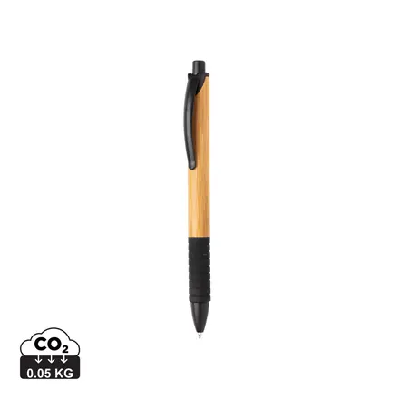Bamboo & wheat straw pen - XD Connects promotional product, branded with your logo