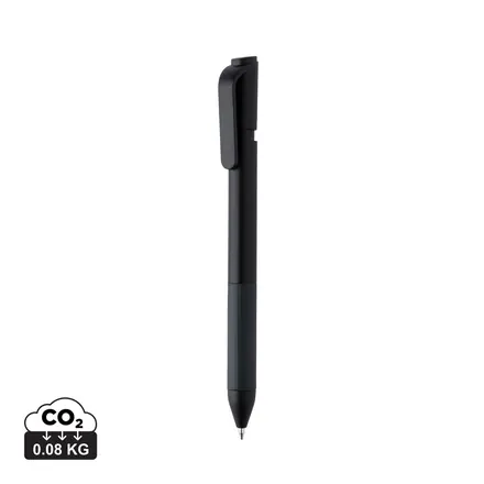 TwistLock GRS certified recycled ABS pen - XD Connects promotional product, branded with your logo