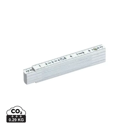 Fibreglass folding rule - XD Connects promotional product, branded with your logo