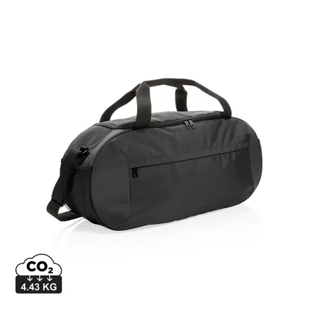 Impact AWARE™ RPET modern sports duffel - XD Connects promotional product, branded with your logo