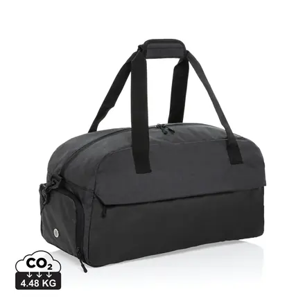 Kazu AWARE™ RPET basic weekend duffel - XD Connects promotional product, branded with your logo