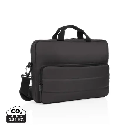 Impact AWARE™ RPET 15.6" laptop bag - XD Connects promotional product, branded with your logo