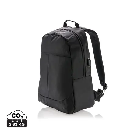 Power USB laptop backpack - XD Connects promotional product, branded with your logo