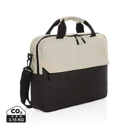 Kazu AWARE™ RPET basic 15.6 inch laptop bag - XD Connects promotional product, branded with your logo