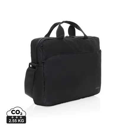 Swiss Peak Aware™ RPET Essential 15.6 inch laptop bag - XD Connects promotional product, branded with your logo
