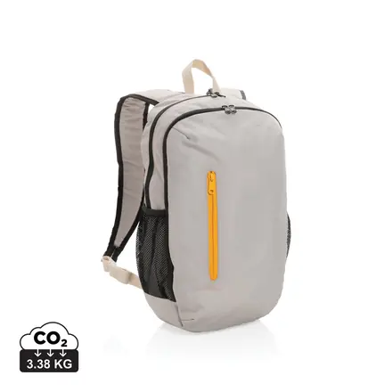 Impact AWARE™ 300D RPET casual backpack - XD Connects promotional product, branded with your logo