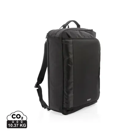 Swiss peak convertible travel backpack PVC free - XD Connects promotional product, branded with your logo