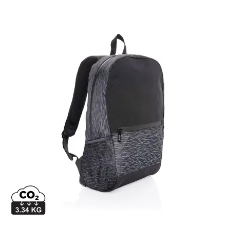 AWARE™ RPET Reflective laptop backpack - XD Connects promotional product, branded with your logo