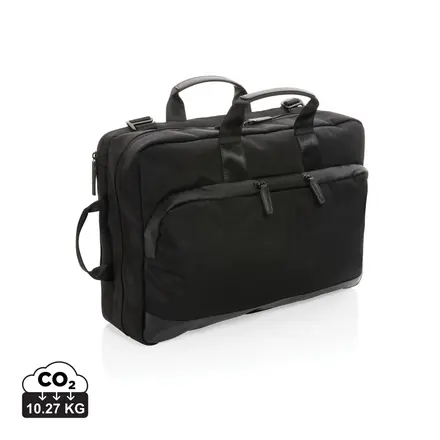 Swiss Peak Aware™ executive 2-in-1 laptop backpack - XD Connects promotional product, branded with your logo