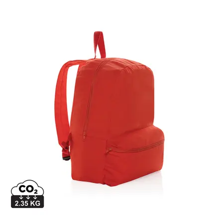 Impact Aware™ 285 gsm rcanvas backpack - XD Connects promotional product, branded with your logo