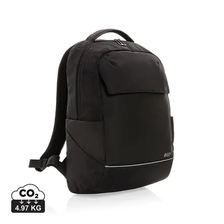 Swiss Peak Brooke AWARE™ RPET daily 15.6" laptop backpack - XD Connects promotional product, branded with your logo
