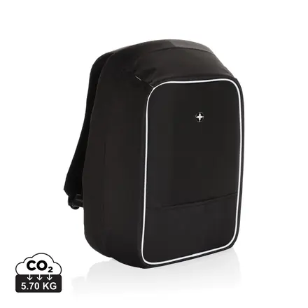 Swiss Peak AWARE™ anti-theft 15.6" laptop backpack - XD Connects promotional product, branded with your logo
