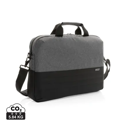Swiss Peak AWARE™ RFID 15.6'' laptop bag - XD Connects promotional product, branded with your logo