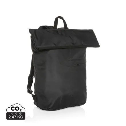 Dillon AWARE™ RPET lightweight foldable backpack - XD Connects promotional product, branded with your logo